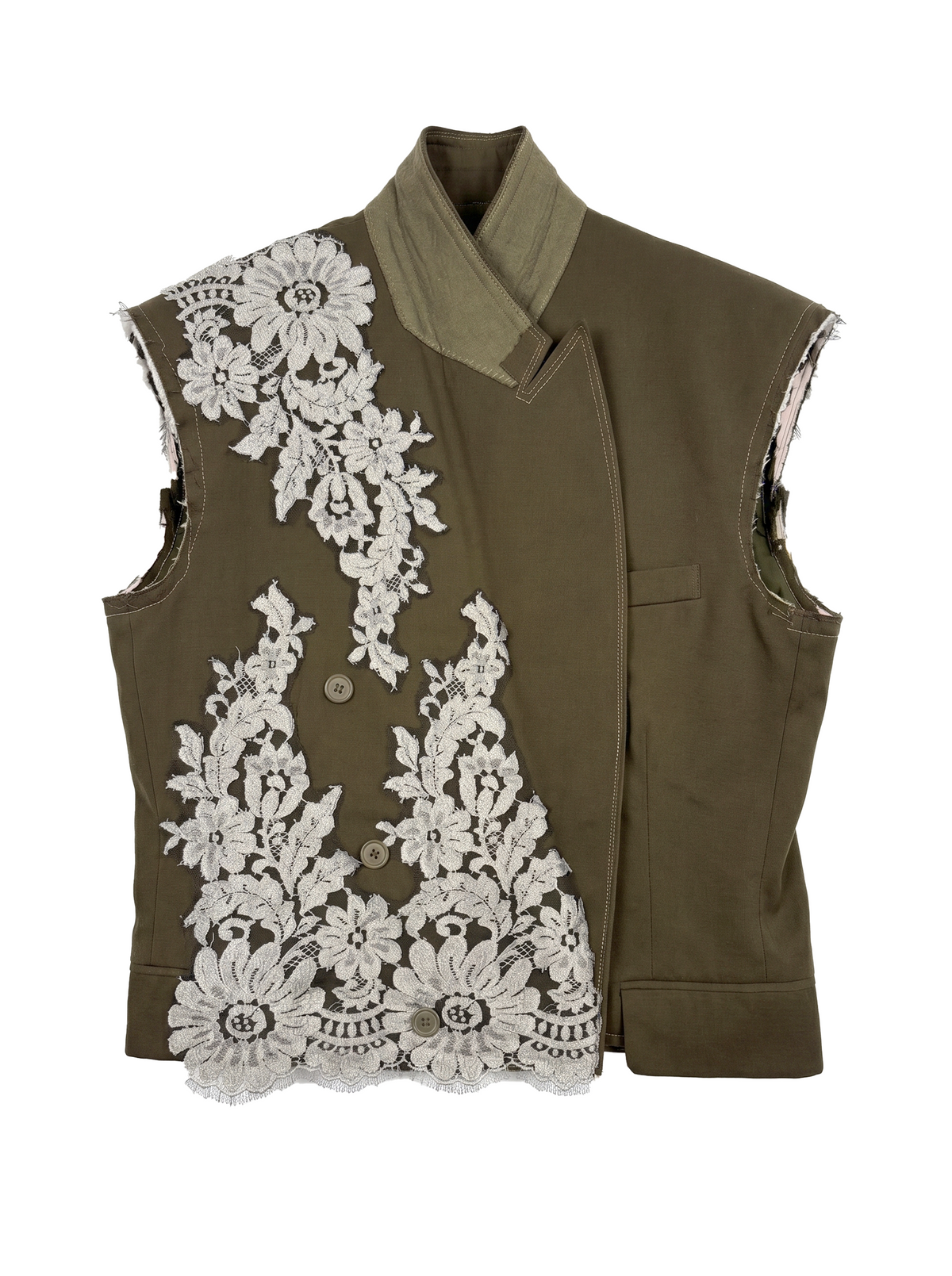 THE "MILITARY" DOUBLE BREASTED VEST