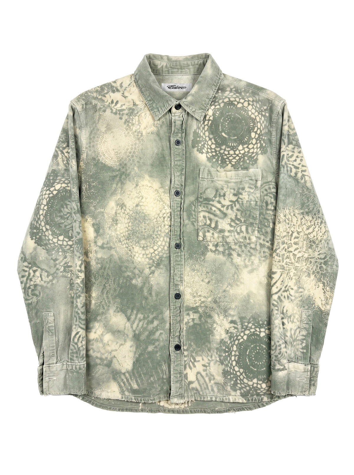 THE "STAINED DOILY" SHIRT