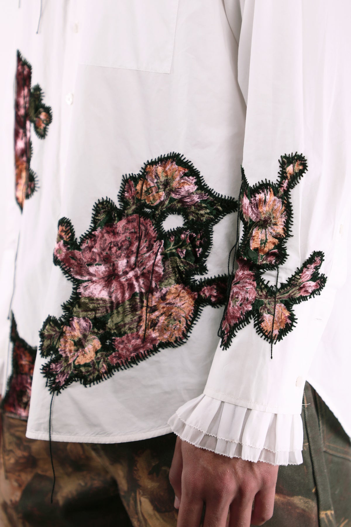THE "VELVET ROSE" SHIRT
